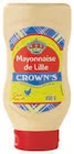 Mayonnaise de lille - CROWN'S - Super U à Massy Mayonnaise de lille - CROWN'S en promo chez Super U Massy à 1,36 €