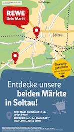 REWE Prospekt "Dein Markt" für Soltau, 30 Seiten, 24.03.2025 - 29.03.2025