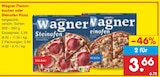 Flammkuchen oder Steinofen Pizza bei Netto Marken-Discount im Prospekt "" für 3,66 €