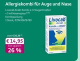 mea - meine apotheke - direkt Kombi 4 ml Augentropfen + 5 ml Nasenspray Angebot im Prospekt direkt Kombi 4 ml Augentropfen + 5 ml Nasenspray bei mea - meine apotheke im Prospekt "" für 14,95 €