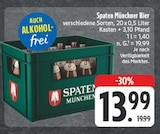 Münchner im Angebot bei EDEKA in Zwickau Münchner Angebote von Spaten bei EDEKA Zwickau für 13,99 €