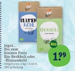 Bio-Brokkoli im Angebot bei tegut in Erfurt Bio-Brokkoli Angebote von tegut... bei tegut Erfurt für 1,99 €