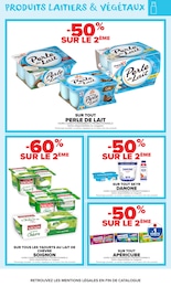 Prix et réduction Yaourt lait de chèvre dans le prospectus Carrefour Market en cours Offre Yaourt lait de chèvre dans le catalogue Carrefour Market du moment à la page 10