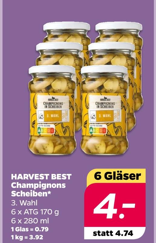 Champignons Scheiben