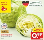 Eisbergsalat Angebot in Riedlhütte Eisbergsalat im aktuellen Prospekt bei Netto Marken-Discount in Riedlhütte