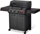 Gasgrill Monroe ProX 4 SIR Shadow bei toom Baumarkt im Gotha Prospekt für 499,99 €