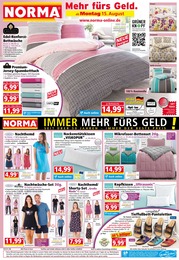 Norma Prospekt für Aachen mit 16 Seiten Norma Prospekt für Aachen: "Mehr fürs Geld", 16 Seiten, 15.08.2022 - 20.08.2022