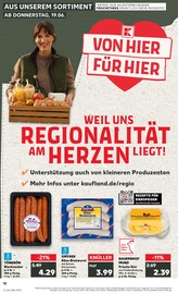 Bratwurst im Kaufland Prospekt in Hameln Aktueller Kaufland Prospekt mit Bratwurst, "Aktuelle Angebote", Seite 12