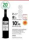AOP Moulis en Médoc à Intermarché Hyper dans Saint-Aubin