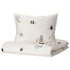 Bettwäsche-Set, 2-teilig Waldtiermuster/bunt bei IKEA im Köln Prospekt für 15,99 €