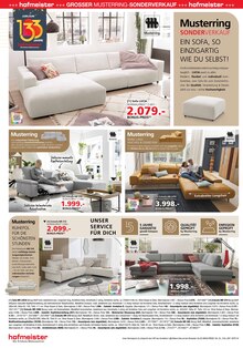Ecksofa im aktuellen hofmeister Prospekt (Stuttgart) Ecksofa im hofmeister Prospekt "20% MĂ–BELRABATT AUF ALLES!" mit 12 Seiten (Stuttgart)
