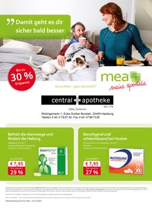 Aktueller mea - meine apotheke Prospekt (Hamburg) mea - meine apotheke Prospekt mit 4 Seiten (Hamburg)