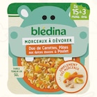 Petit Plat Morceaux à Dévorer Duo Carottes, Pâtes Épices Douces et Poulet dès 15 mois - Blédina en promo chez Intermarché Super Petit Plat Morceaux à Dévorer Duo Carottes, Pâtes Épices Douces et Poulet dès 15 mois - Blédina dans le catalogue Intermarché Super