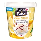 Sorbet - CHARLES & ALICE en promo chez Carrefour Grenoble à 4,90 €