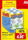 Haltbare fettarme Milch Angebote von Milbona bei Lidl Hoyerswerda für 4,95 €