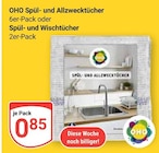Spül- und Allzwecktücher im Angebot bei GLOBUS in Halle Spül- und Allzwecktücher Angebote von OHO bei GLOBUS Halle für 0,85 €