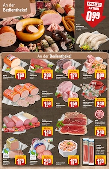 Bratwurst im aktuellen REWE Prospekt (Braunschweig) Bratwurst im REWE Prospekt "Dein Markt" mit 34 Seiten (Braunschweig)