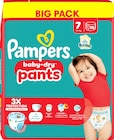 Baby Pants Baby Dry Gr.7 Extra Large (15+ kg), Big Pack Angebote von Pampers bei dm-drogerie markt Monheim für 17,45 €