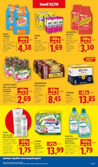 Promotion Soin visage dans le prospectus Lidl, valable du 22/10/2026 au 28/10/2026 Promo Soin visage dans le catalogue Lidl du moment à la page 23
