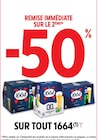 -50% REMISE IMMÉDIATE SUR LE 2ÈME SUR TOUT 1664 - 1664 - Intermarché à Antibes -50% REMISE IMMÉDIATE SUR LE 2ÈME SUR TOUT 1664 - 1664 en promo chez Intermarché Antibes