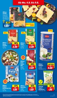 Milchprodukte Angebot im aktuellen Lidl Prospekt auf Seite 7