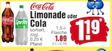 Aktuelles Limonade oder Cola Angebot bei EDEKA in Elmshorn ab 1,19 €