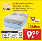 Frottee Spannbettlaken im Angebot bei Netto Marken-Discount in Leinfelden-Echterdingen Frottee Spannbettlaken Angebote bei Netto Marken-Discount Leinfelden-Echterdingen für 9,99 €