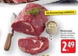 Rindersteaks Angebote bei E center Filderstadt für 2,49 €