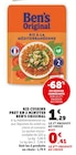 Riz cuisine prêt en 2 minutes à Super U dans Maresché Riz cuisine prêt en 2 minutes à Super U dans Maresché