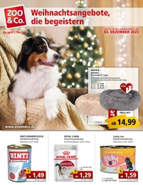 Katzenfutter Angebot & Preis im aktuellen ZOO und Co. Prospekt Katzenfutter Angebot im aktuellen ZOO und Co. Prospekt auf Seite 1
