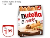 Nutella B-ready im Angebot bei GLOBUS in Weimar Nutella B-ready Angebote von Ferrero bei GLOBUS Weimar für 1,99 €