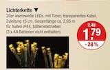 Lichterkette im Angebot bei V-Markt in Regensburg Lichterkette Angebote bei V-Markt Regensburg für 1,79 €