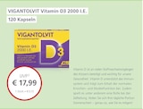 VIGANTOLVIT Vitamin D3 2000 I.E. bei LINDA Premiumapotheke im Prospekt "" für 17,99 €