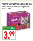 Katzennassnahrung im Angebot bei Marktkauf in Wuppertal Katzennassnahrung Angebote von Whiskas bei Marktkauf Wuppertal für 3,99 €