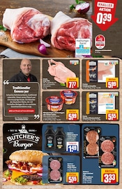 Aktueller REWE Prospekt mit Schweinefleisch, "Dein Markt", Seite 10