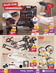 Schnellspannzwingen Angebot im Netto Marken-Discount Prospekt, gültig von 01.06.2026 bis 06.06.2026 Schnellspannzwingen Angebot im aktuellen Netto Marken-Discount Prospekt auf Seite 36