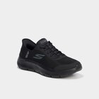 Baskets running Slip Ins GO WALK FLEX noir femme - La Halle à Strasbourg Baskets running Slip Ins GO WALK FLEX noir femme en promo chez La Halle Strasbourg à 69,99 €