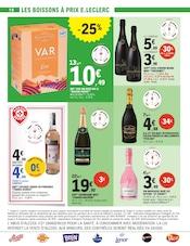 Promos Champagne dans le catalogue "Que les promos de l'été commencent !" de E.Leclerc Champagne en promo dans le catalogue E.Leclerc à la page 10