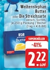 Butter oder Die Streichzarte Angebote von Weihenstephan bei E center Hagen für 2,22 €