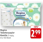 Toilettenpapier Kamille im Angebot bei EDEKA in Pforzheim Toilettenpapier Kamille Angebote von Regina bei EDEKA Pforzheim für 2,99 €