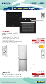 Kühlschrank im aktuellen METRO Prospekt (Neu Ulm) Kühlschrank im METRO Prospekt "Wochenangebote" mit 26 Seiten (Neu Ulm)