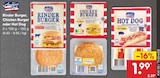 Rinder Burger, Chicken Burger oder Hot Dog von American Style im aktuellen Netto Marken-Discount Prospekt für 1,99 €