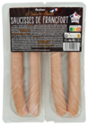 Véritables Saucisses De Francfort Auchan À Table En France en promo chez Auchan Hypermarché Boulogne-Billancourt à 2,99 €