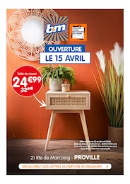 Prospectus B&M à Proville, "OUVERTURE LE 15 AVRIL", 1 page, 15/04/2026 - 30/04/2026