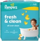 Feuchttücher Fresh Clean im Kaufland Prospekt Feuchttücher Fresh Clean von Pampers im aktuellen Kaufland Prospekt für 3,99 €