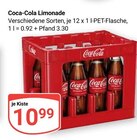 Coca-Cola Limonade im Angebot bei GLOBUS in Hoyerswerda Coca-Cola Limonade Angebote von Coca-Cola bei GLOBUS Hoyerswerda für 10,99 €
