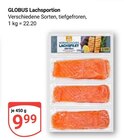 Lachsportion Angebote von GLOBUS bei GLOBUS Pirmasens für 9,99 €