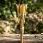 Torche citronnelle bambou en promo chez B&M Paris à 3,90 €