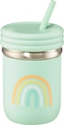 Trinkhalmbecher Edelstahl/Silikon türkis, 300 ml von babylove im aktuellen dm-drogerie markt Prospekt für 8,95 €
