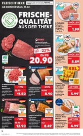 Aktueller Kaufland Prospekt mit Steak, "UNSERE MEGA ANGEBOTE", Seite 16